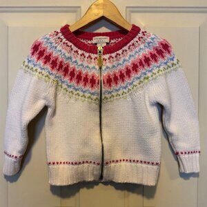 Vintage COVINGTON Colorful Zipped Sweater 3T